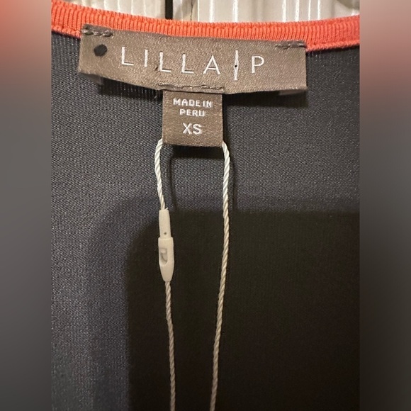 Lilla P khaki sleeves dress  - size XS - beautiful 96% Viscose.  New with tag!! - Picture 5 of 8